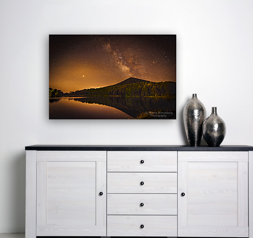 Blue Ridge Parkway Milky Way Art