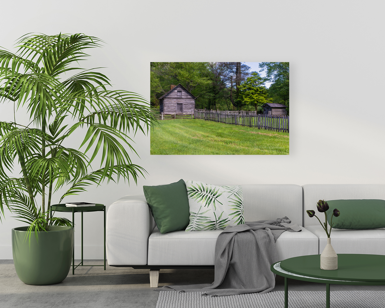 Puckett Cabin Homestead Art