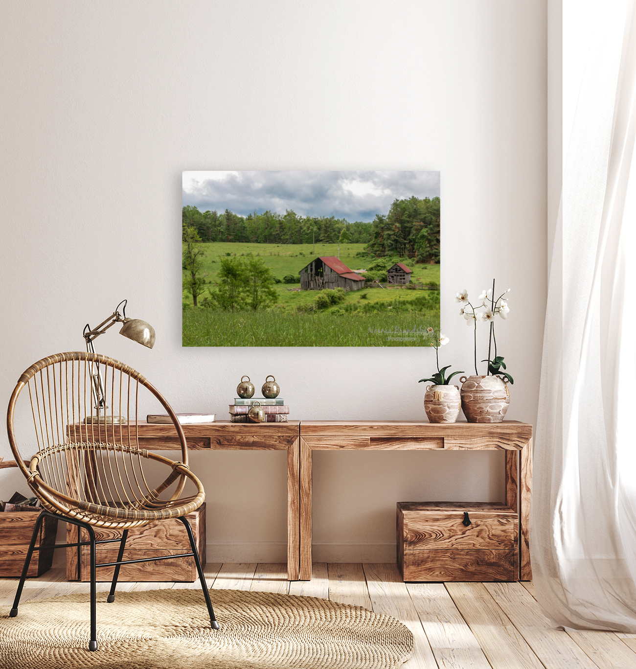 Farm on the Blue Ridge Art