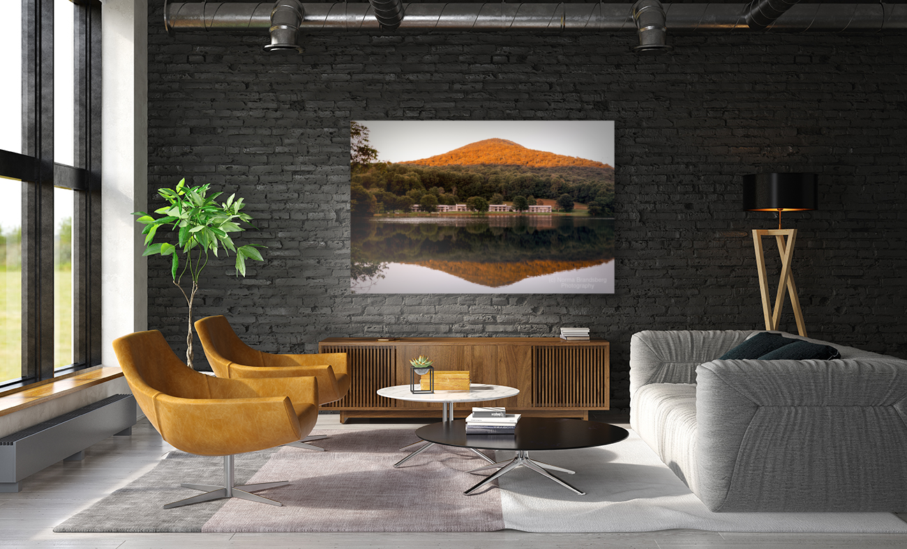 Peaks of Otter Lodge Flat Top Mountain Art