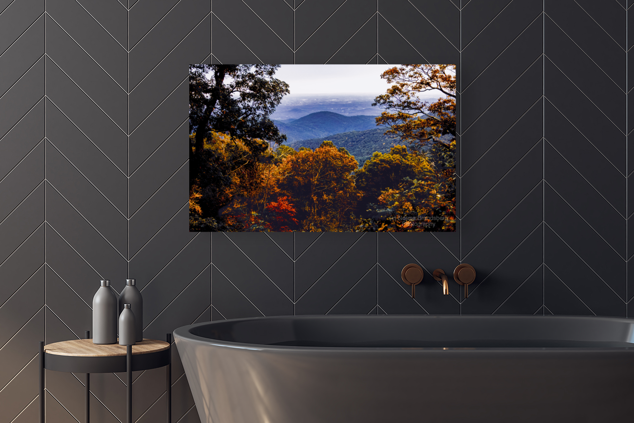 Autumn on the Blue Ridge Parkway Art