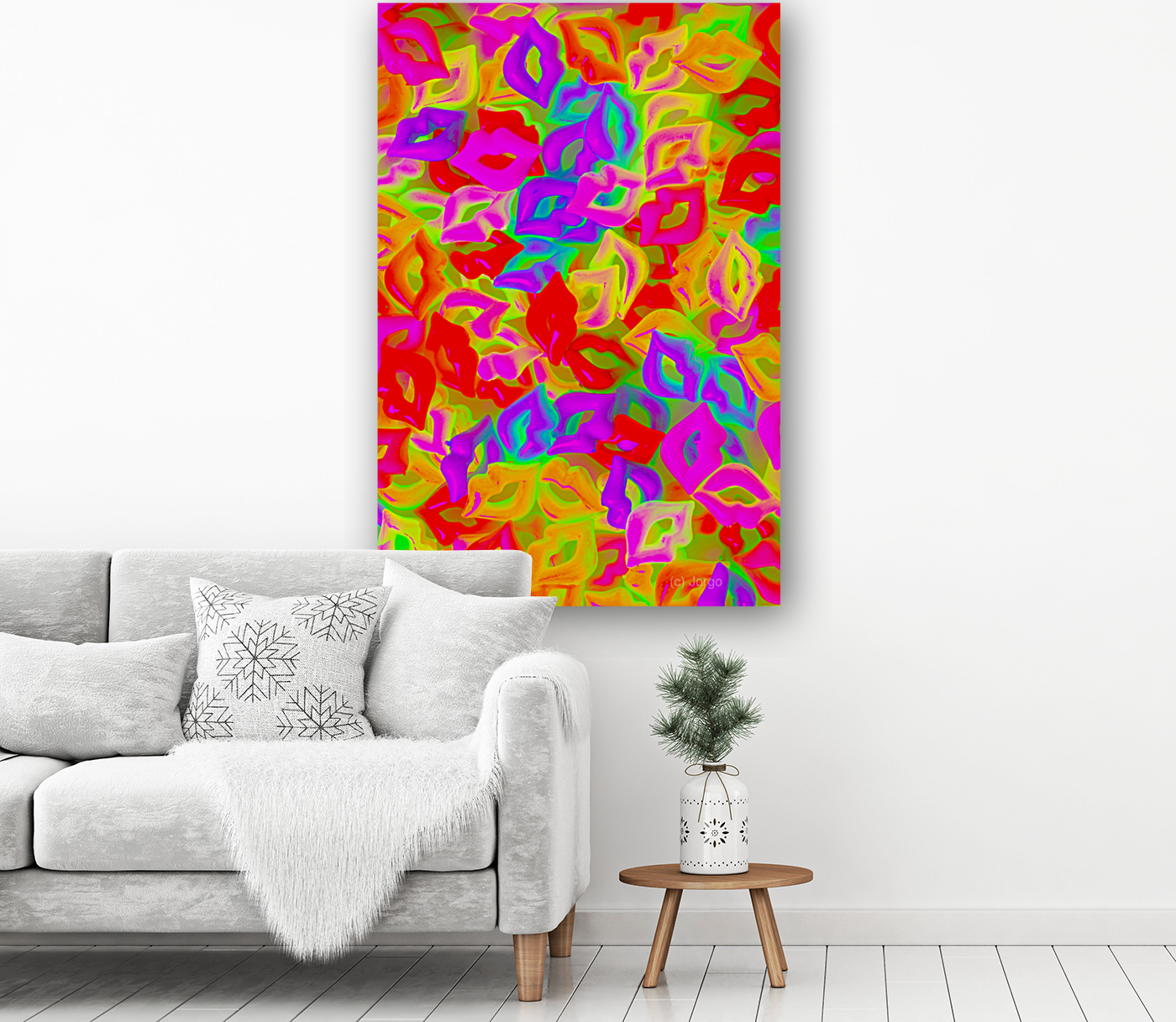Neon love Art