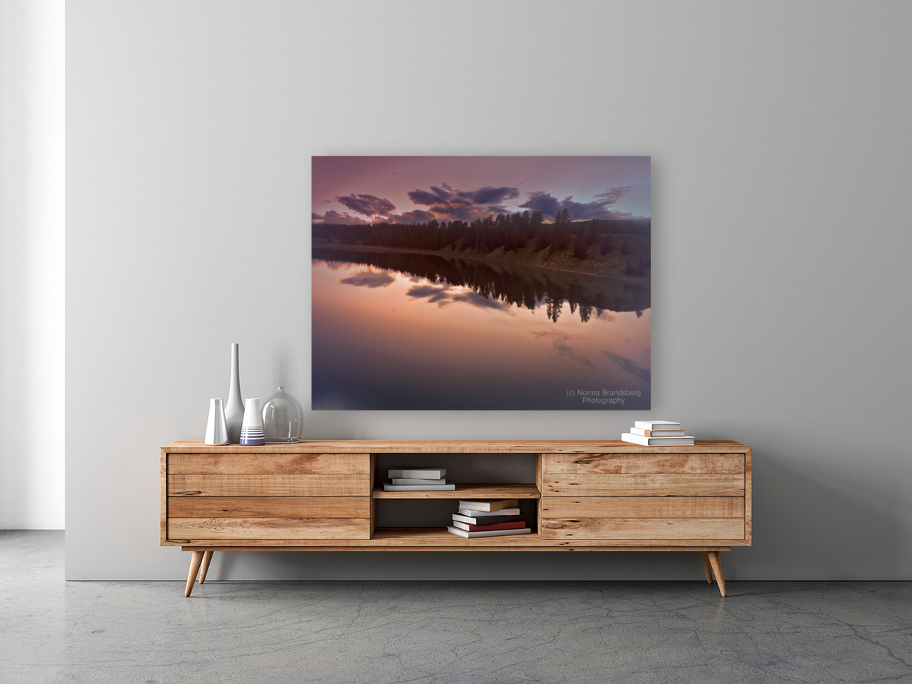 Yellowstone Lake Autumn Reflections Art