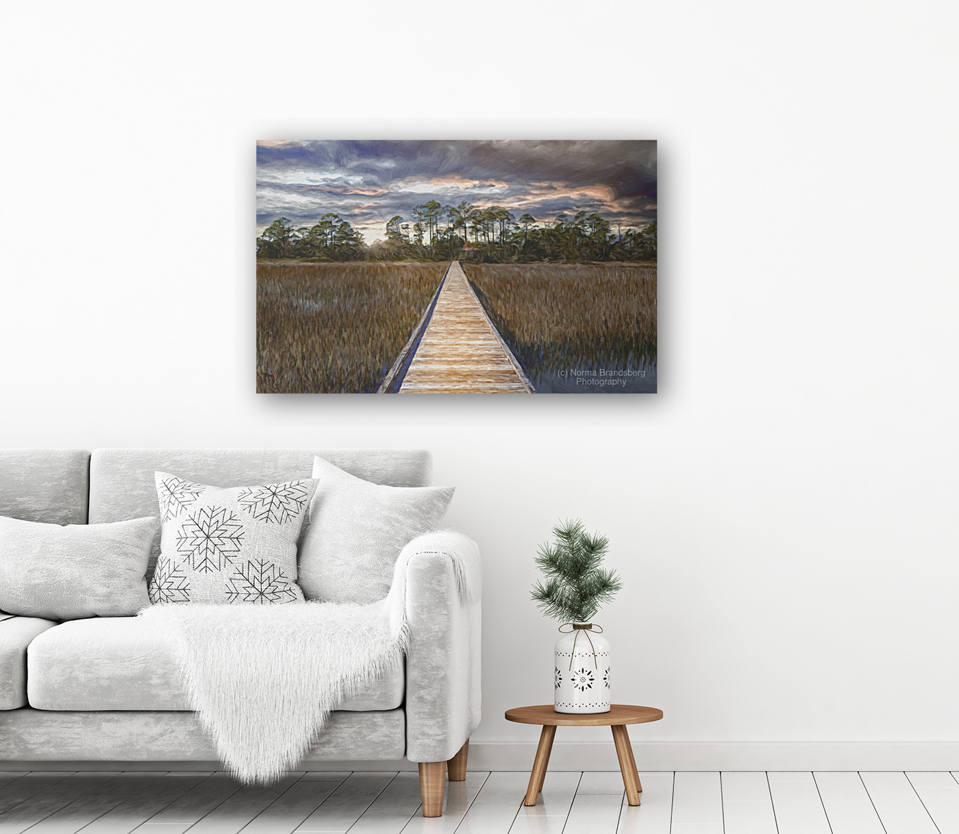 Hunting Island Marsh Walk Art