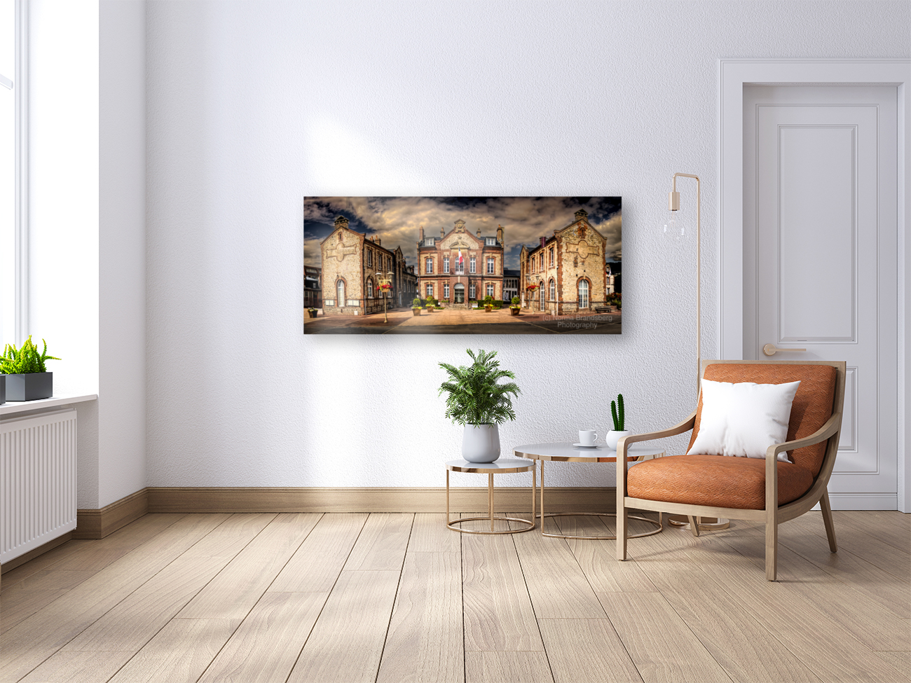 Houlgate Normandy France Town Hall Art