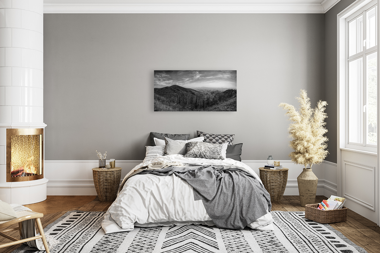 Virginia Mountain Overlook  Art