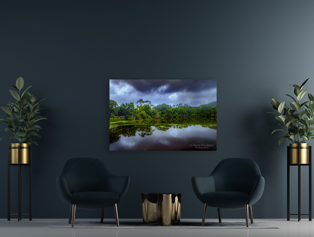 Sea Pines Rookery and Horse Farm Art