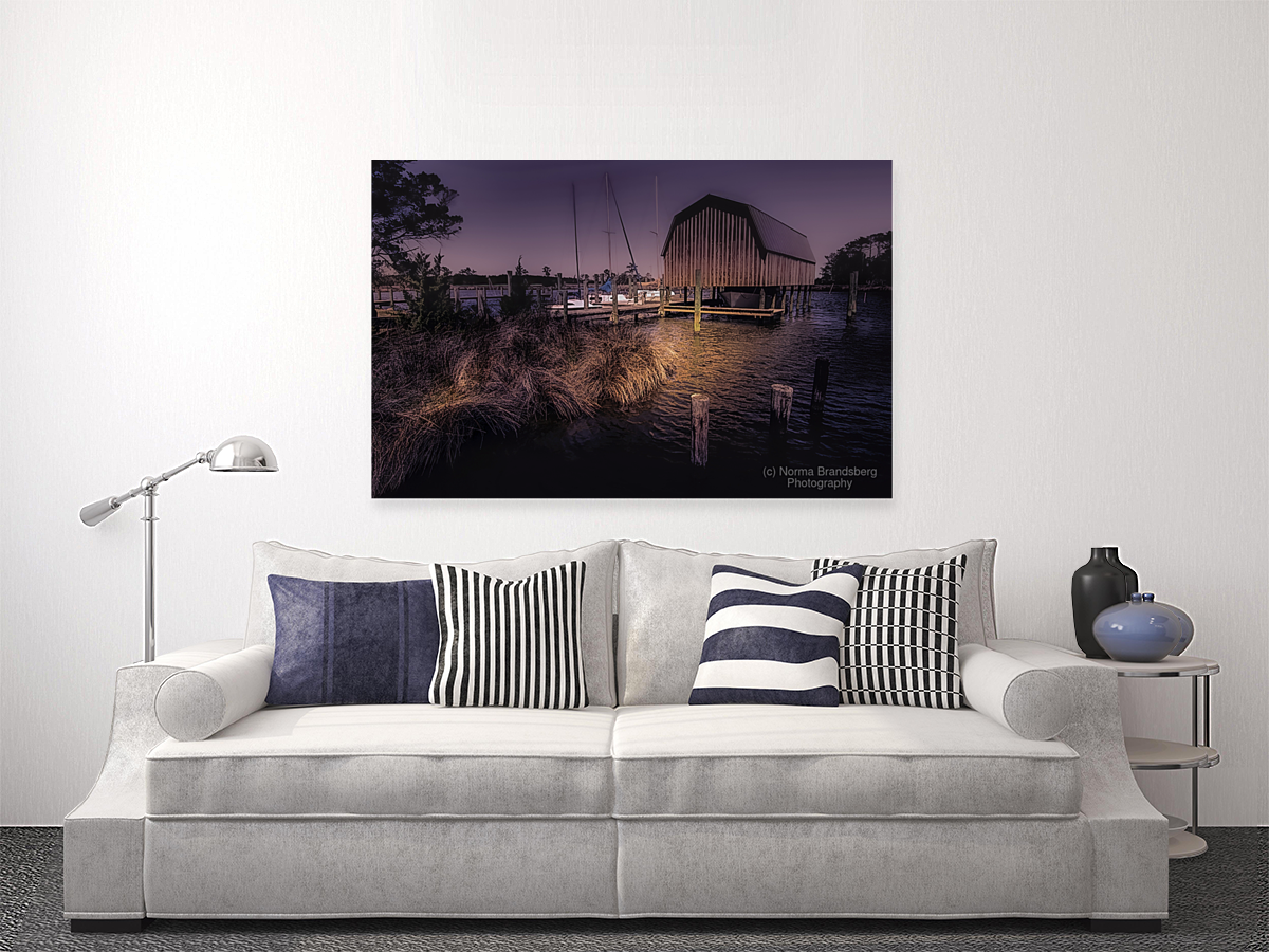 Roanoke Island Boathouse Art