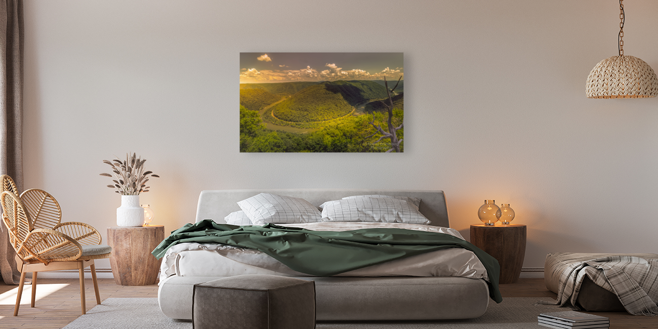 New River  Gorge National Park Grandview Overlook Art