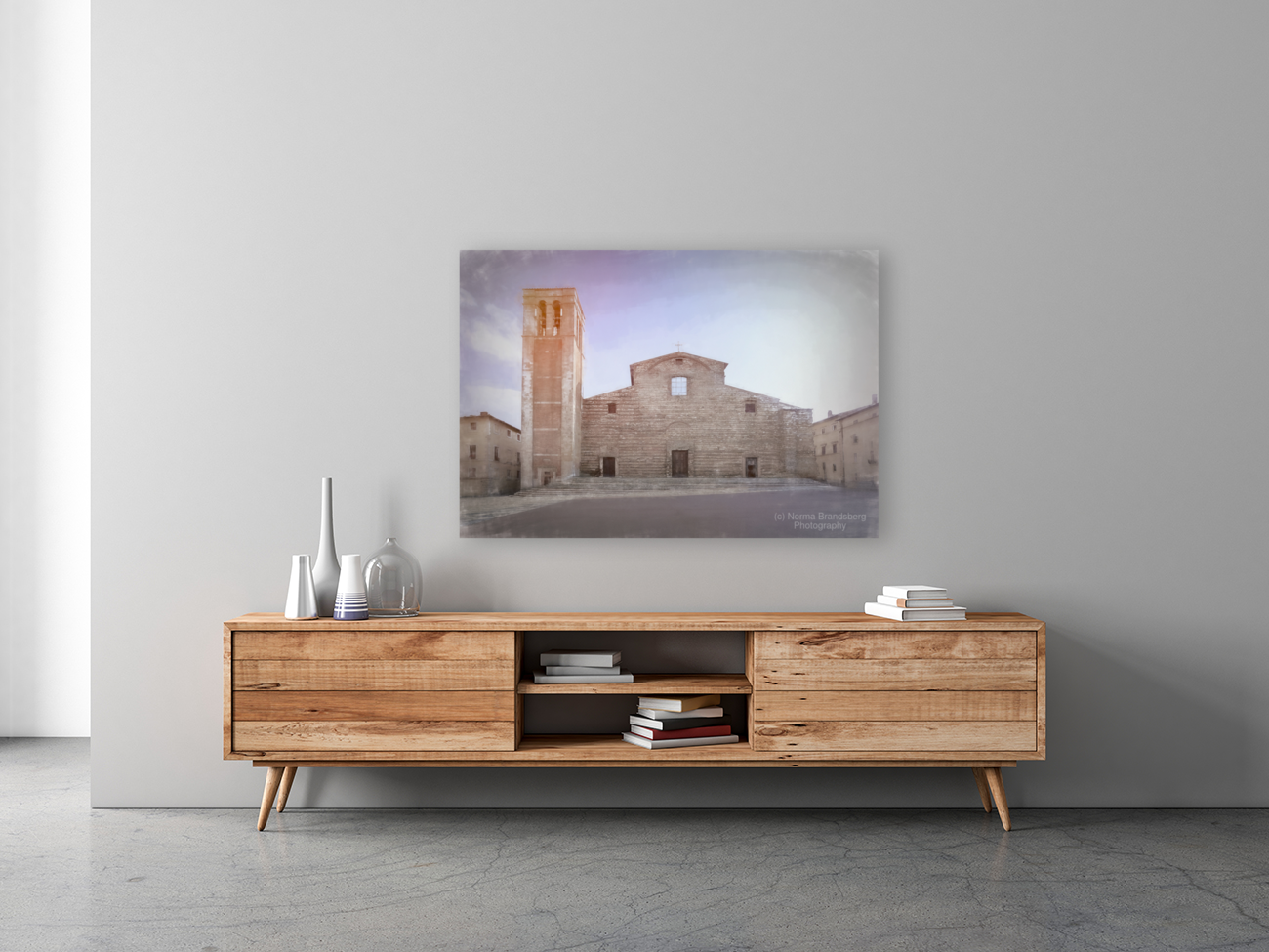 Montepulciano Piazza Grande Square Art