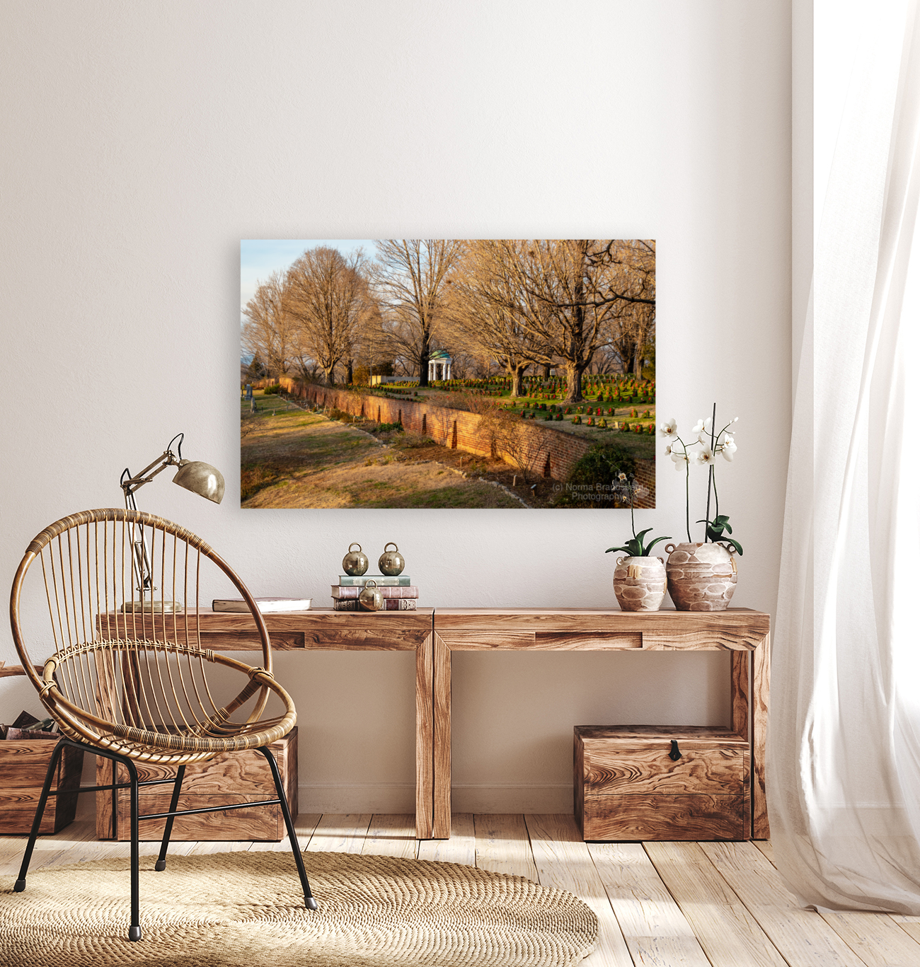 Lynchburg Old City Cemetery Wall Art