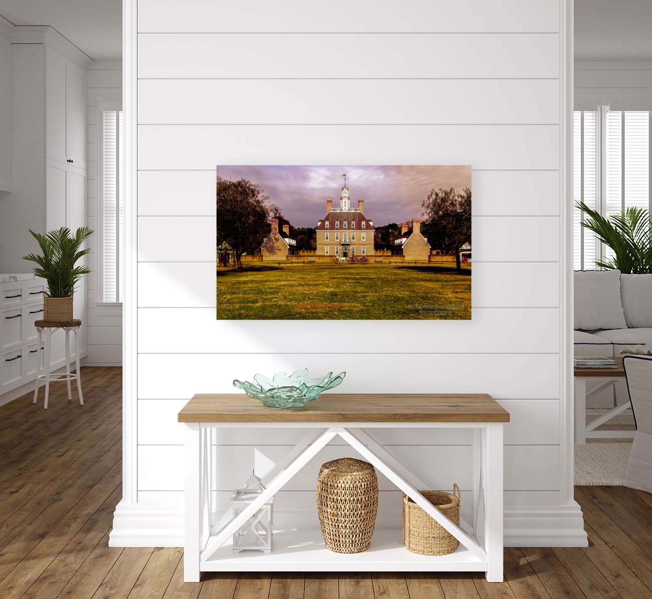 Christmas at the Williamsburg  Governors Palace Art