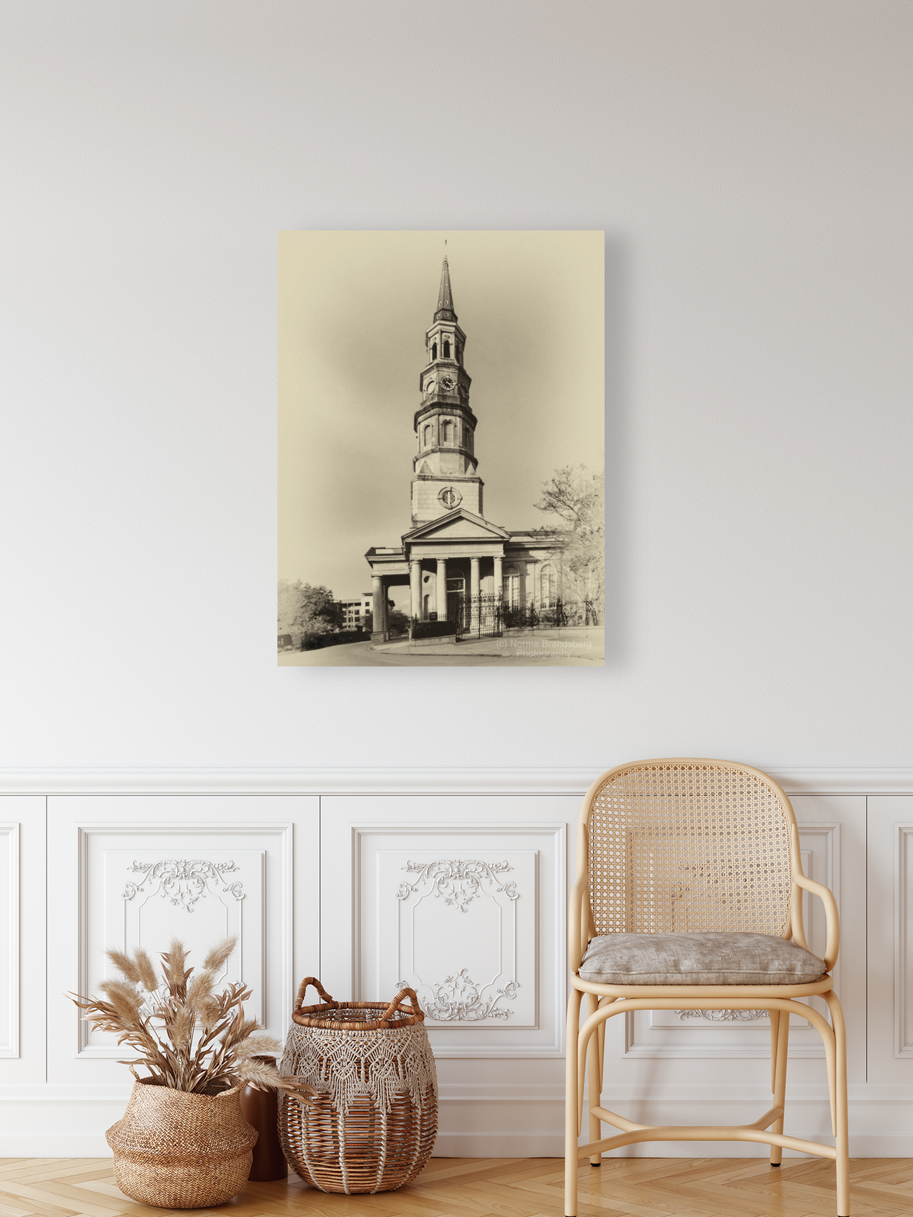 Old Charleston Church  Art