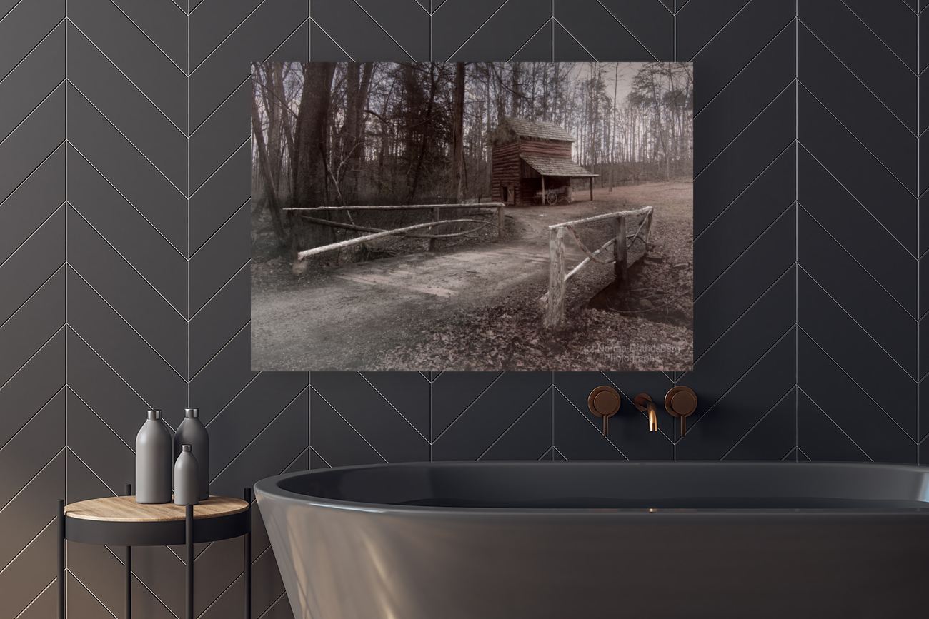 Booker T Washington Monument Barn and Buggy Art