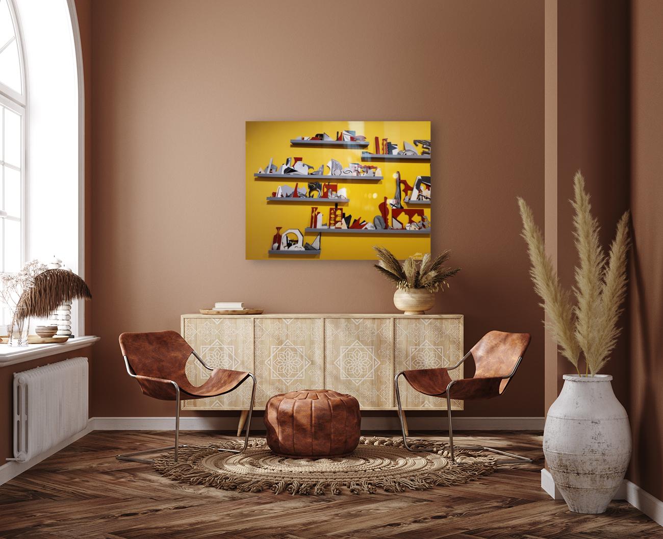 Modern shapes Art