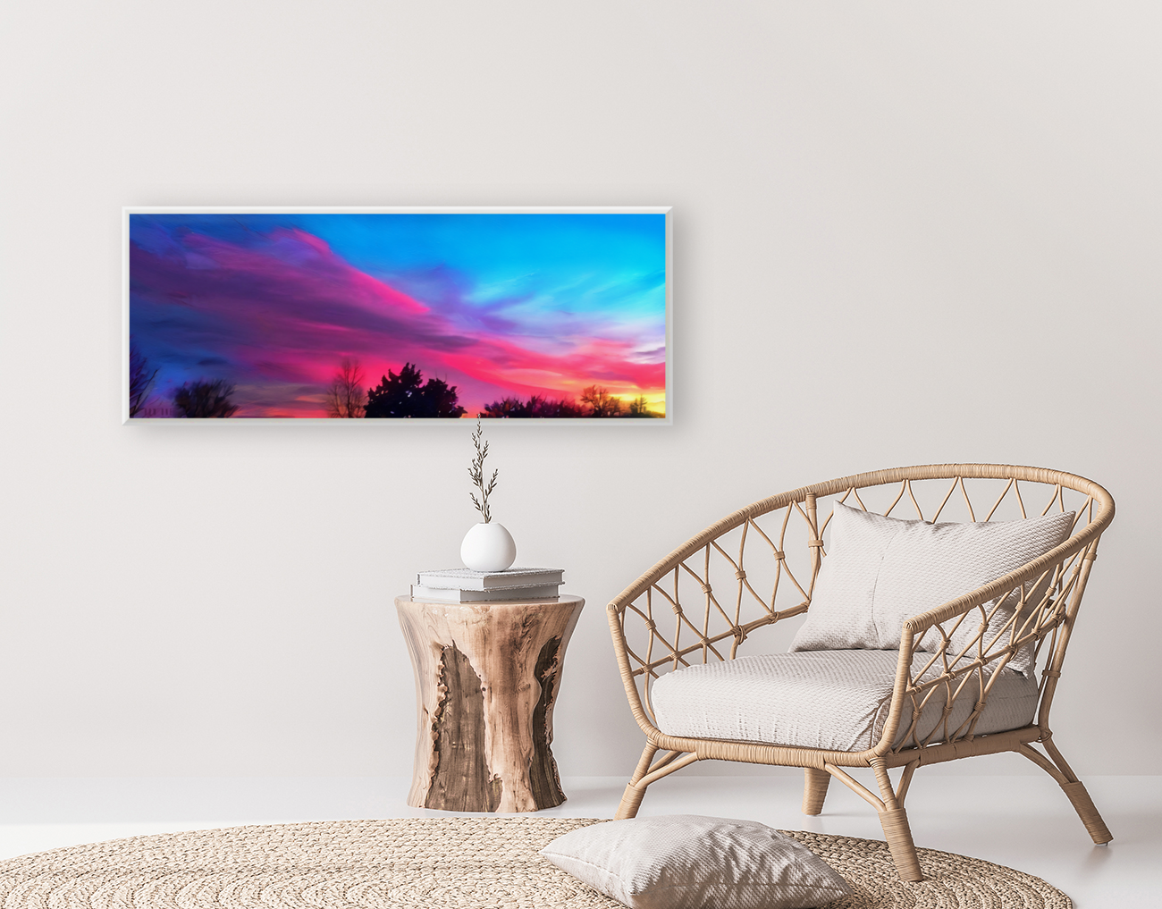Winter Sky Magic Art