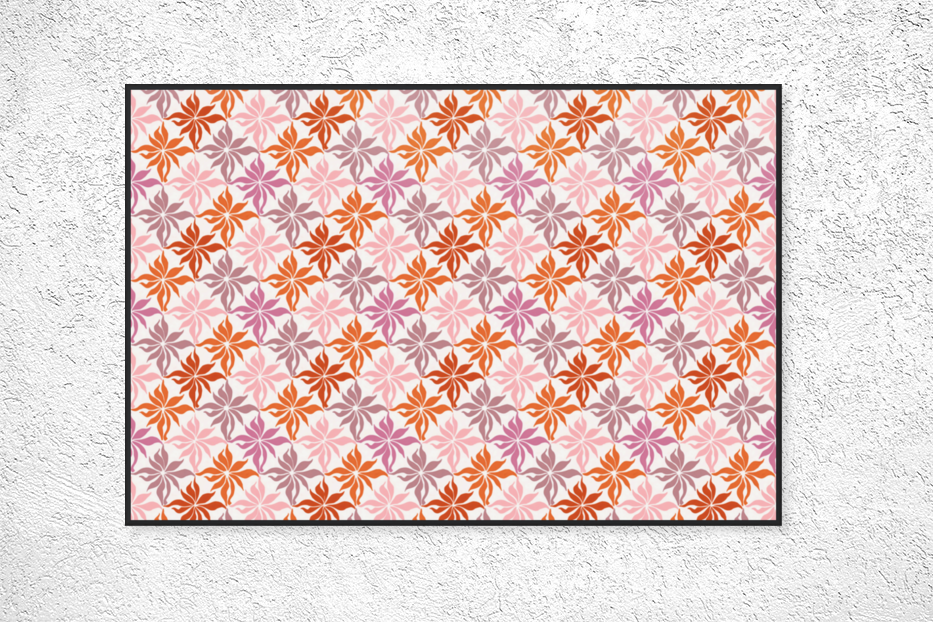 SEAMLESS FLORAL PATTERN  8 Art