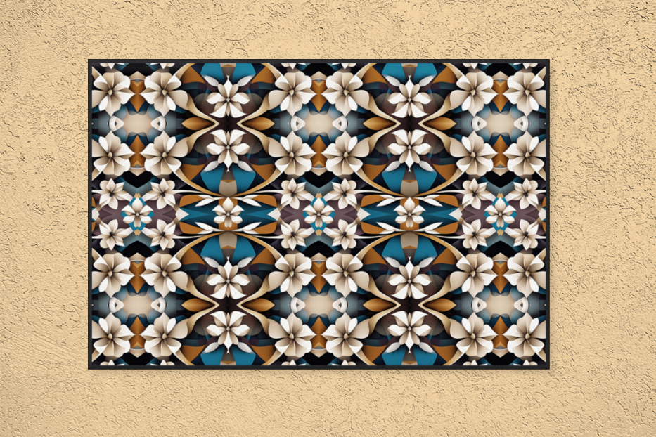 CUBIST STYLE SEAMLESS PATTERN Art