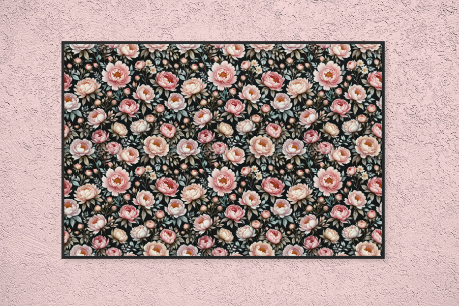 SEAMLESS FLORAL PATTERN  2 Art