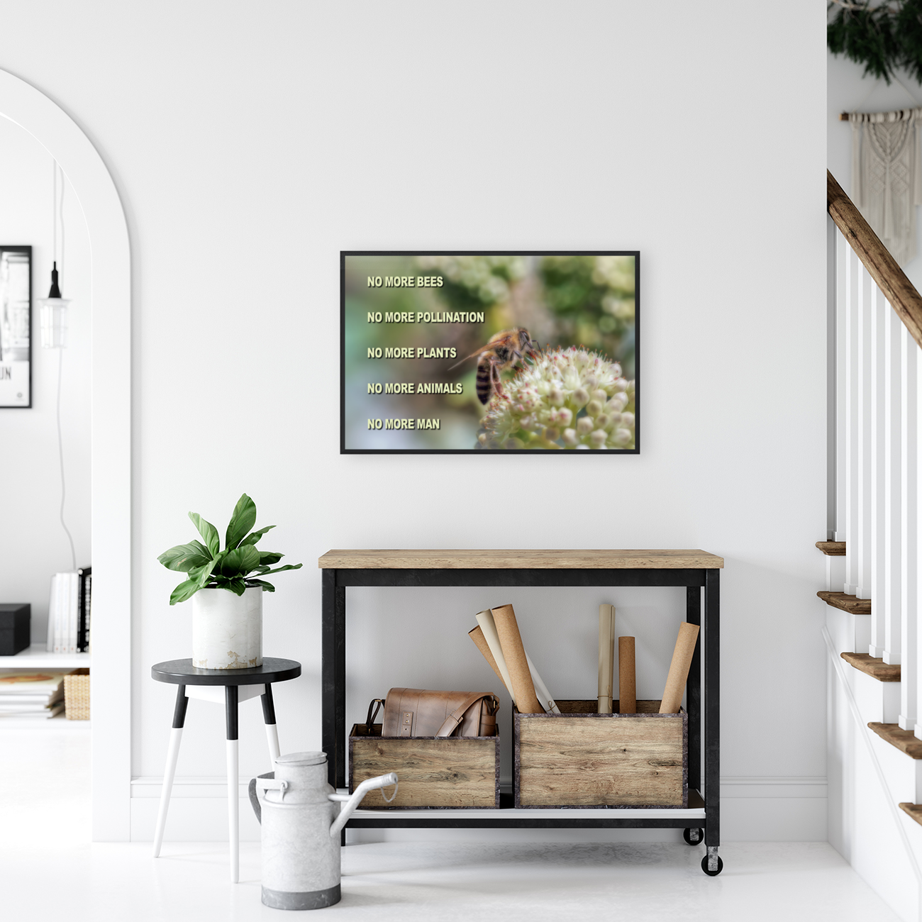 SAVE THE BEES Art