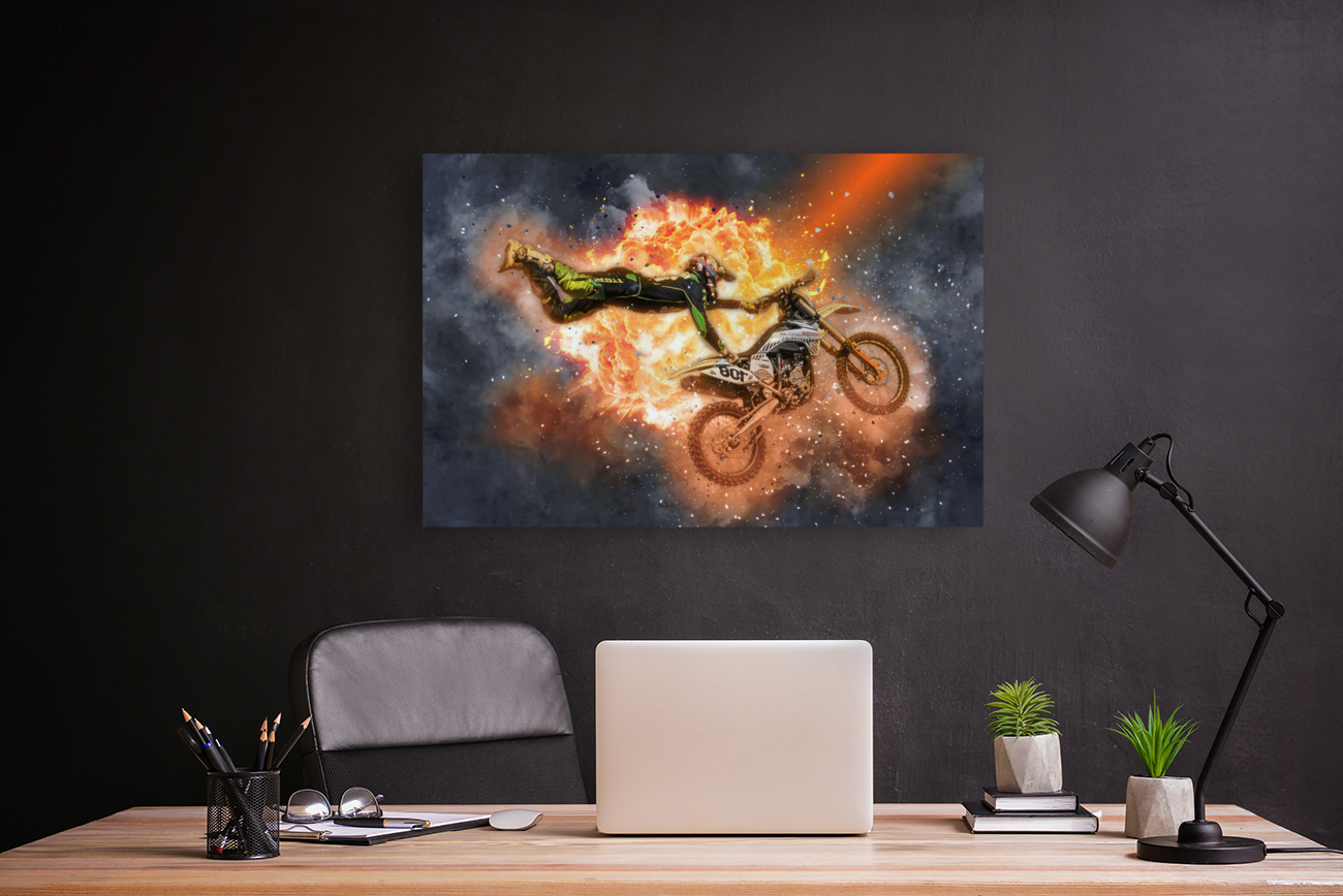 LEAP INTO FIRE Art