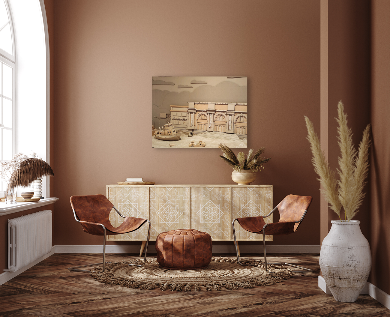Cardboard Cinema Art