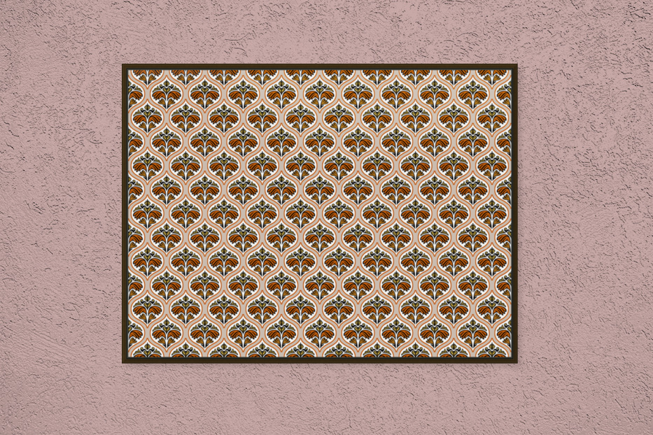 SEAMLESS FLORAL PATTERN 15 Art