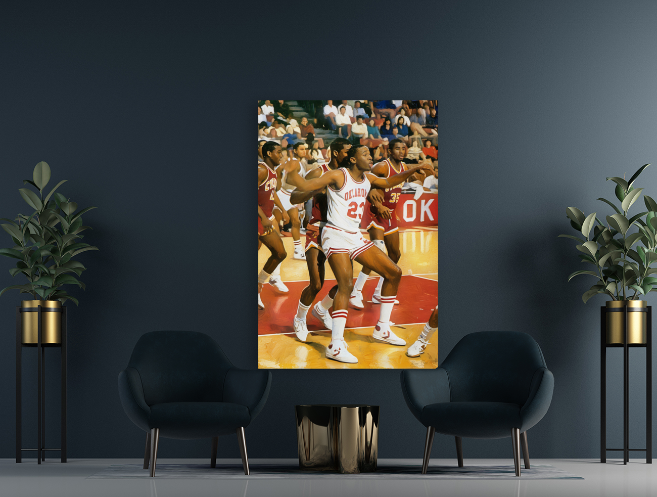 Tisdale Post Up Art