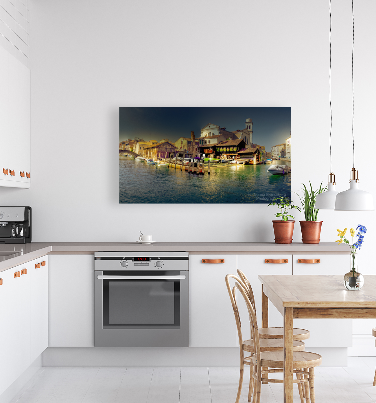 Oldest Square in Venice Italy Art