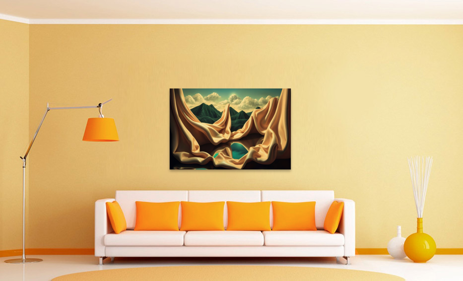 TORN CURTAIN Art