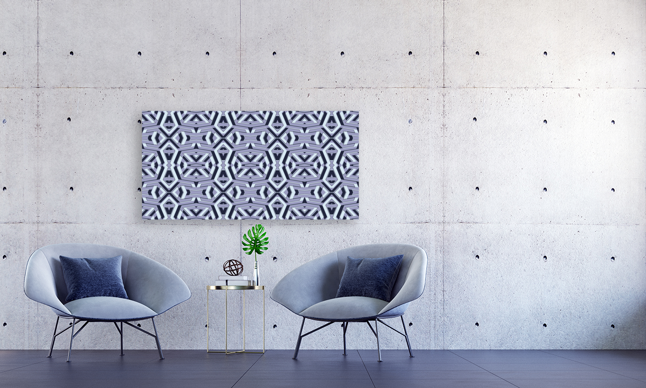 SEAMLESS GEOMETRIC HORIZONTAL PATTERN  Art