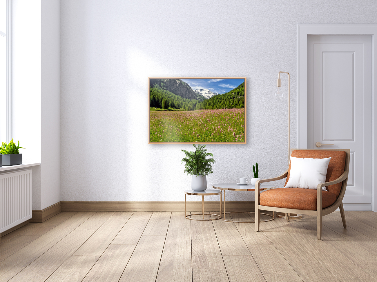 SPRING BLOOM IN THE ALPS Art