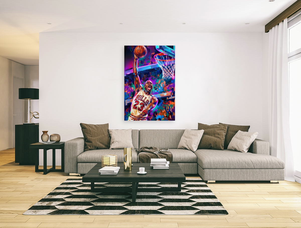 Jordan Rises Up Art