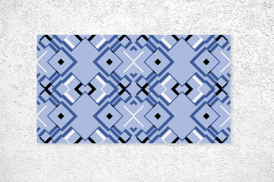 SEAMLESS GEOMETRIC HORIZONTAL PATTERN 3 Art