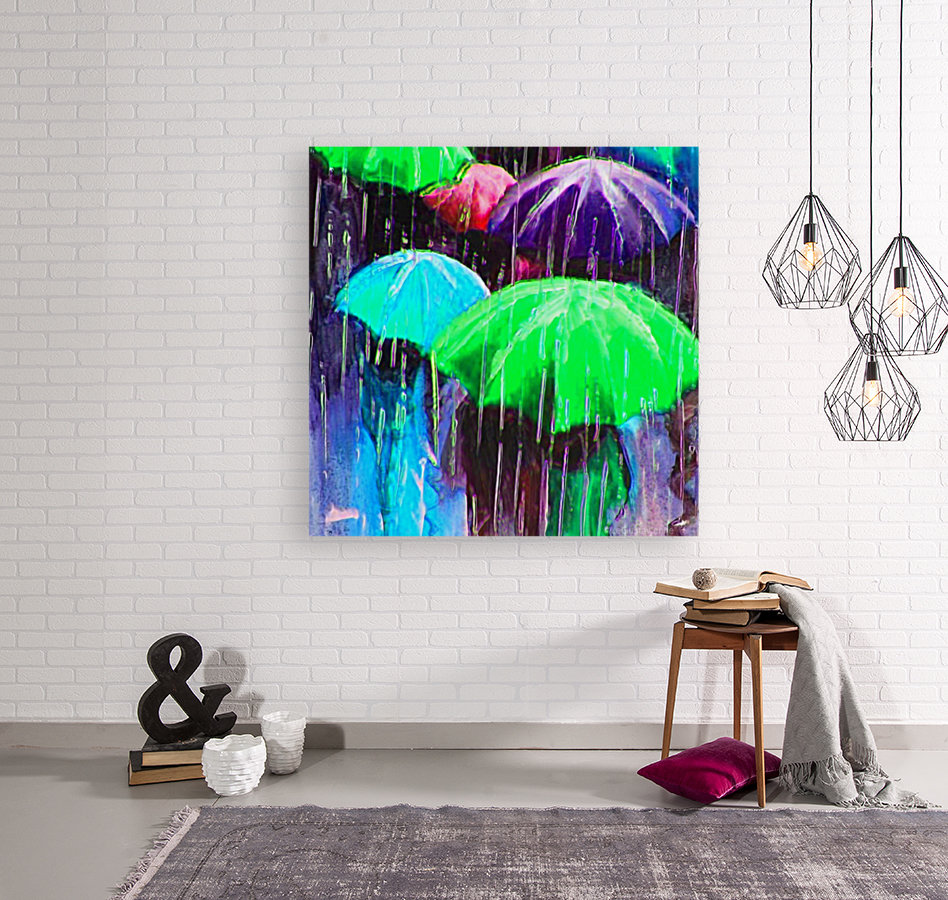 Raining in Paris  Art