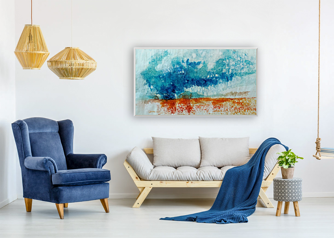 Storm Impression from the seaside Art
