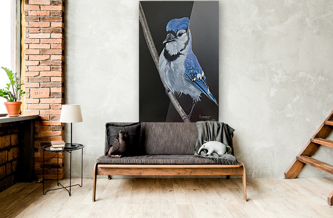 Geai bleu Art