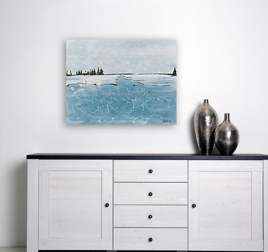 Paysage dhiver Art