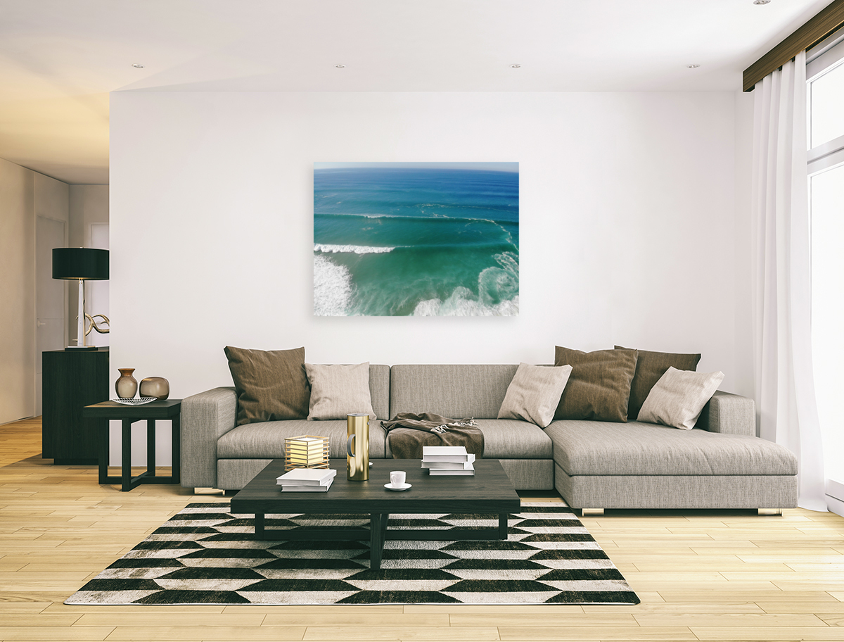 Atlantic ocean waves Art