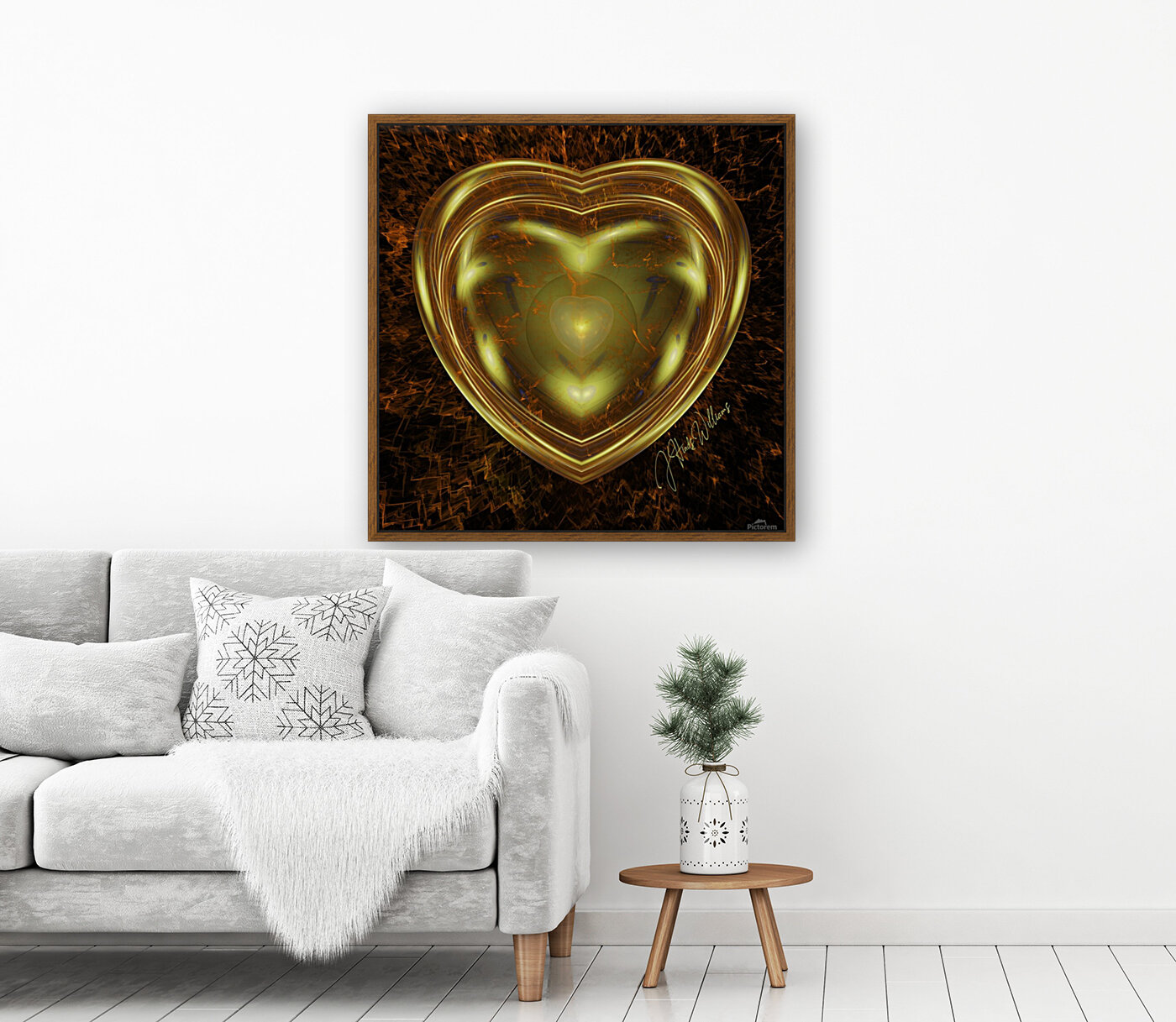 Liquid Heart Art
