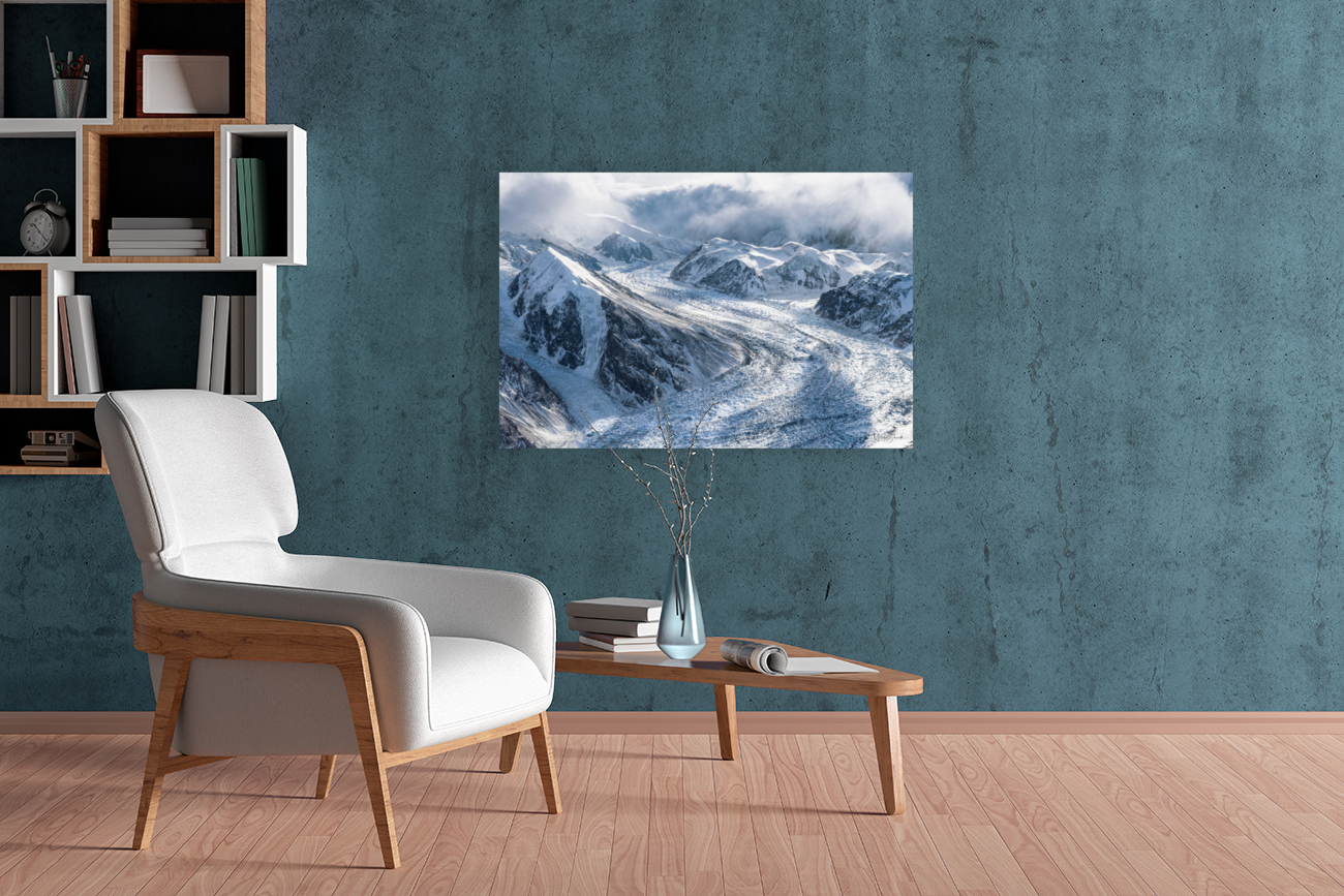 Steele Glacier - LS19007 Art