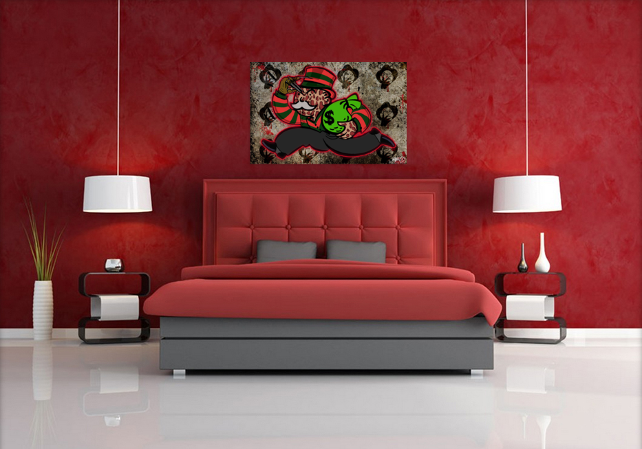 Mr Monopoly Freddy Art