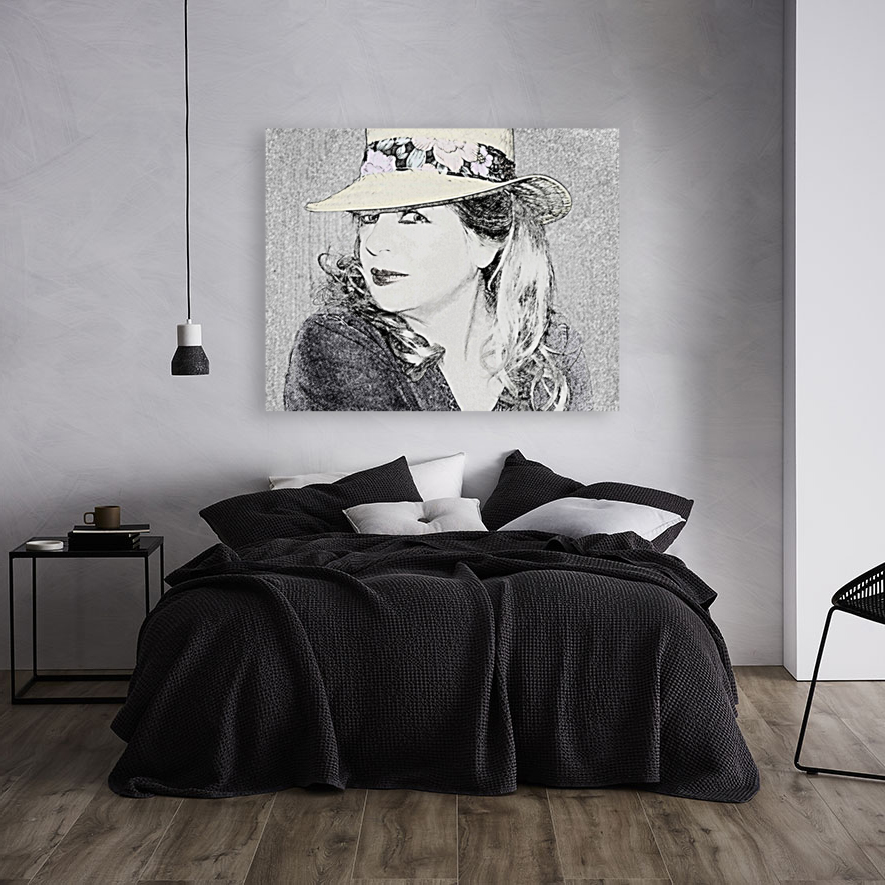 Charcoal Ms. Cool Art