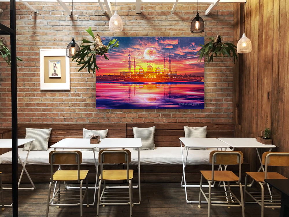 Surreal Taj Mahal Art