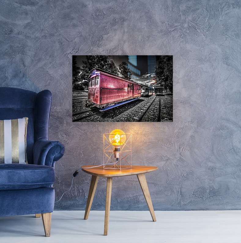 Red Caboose Art