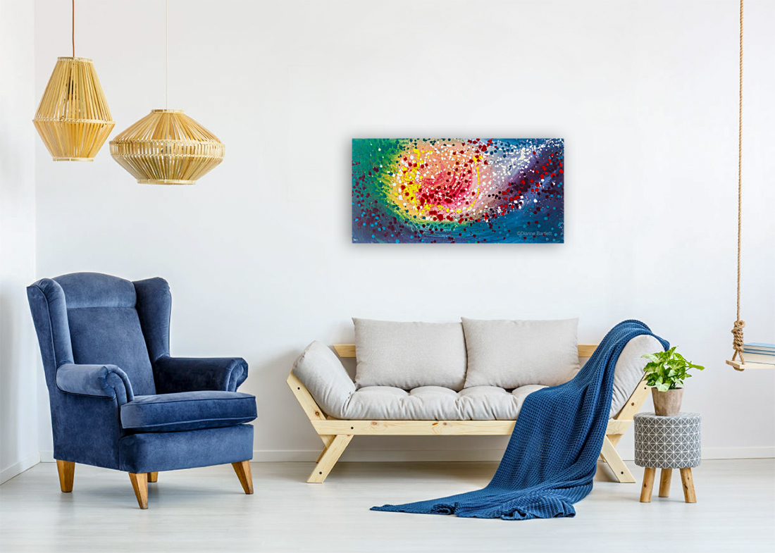 Dandelion Galaxy Art