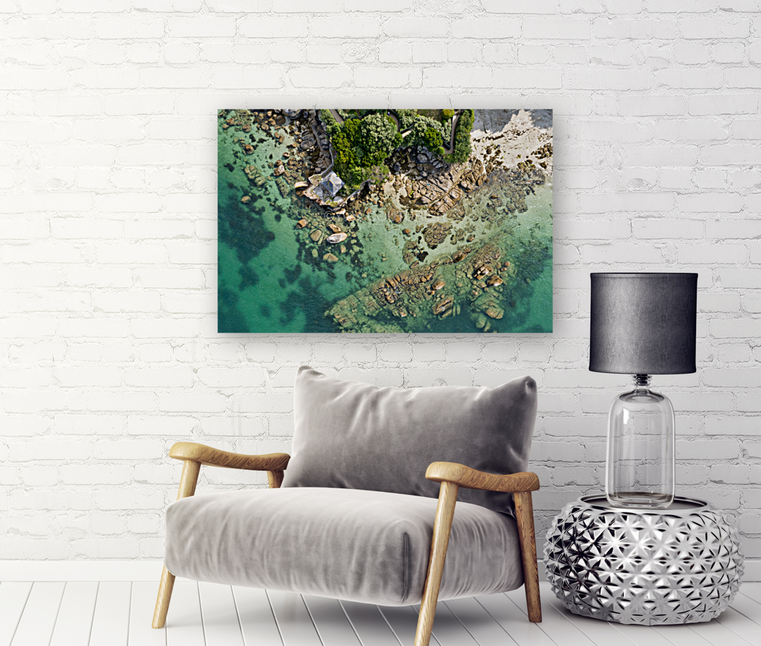 plage des oiseaux Art