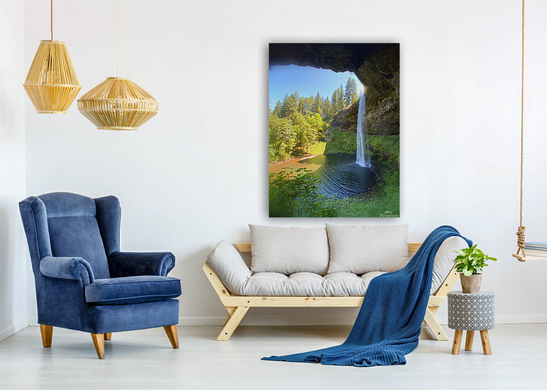 Silver Falls Oregon Art