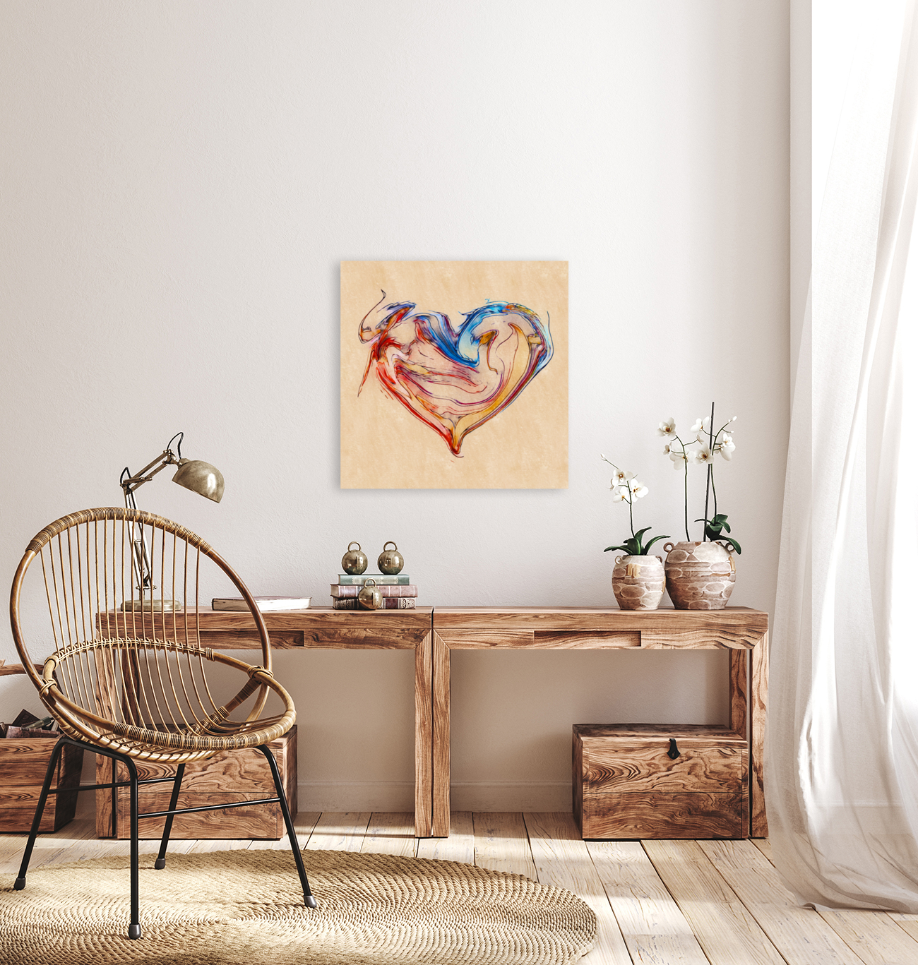 Expression Heart  Art