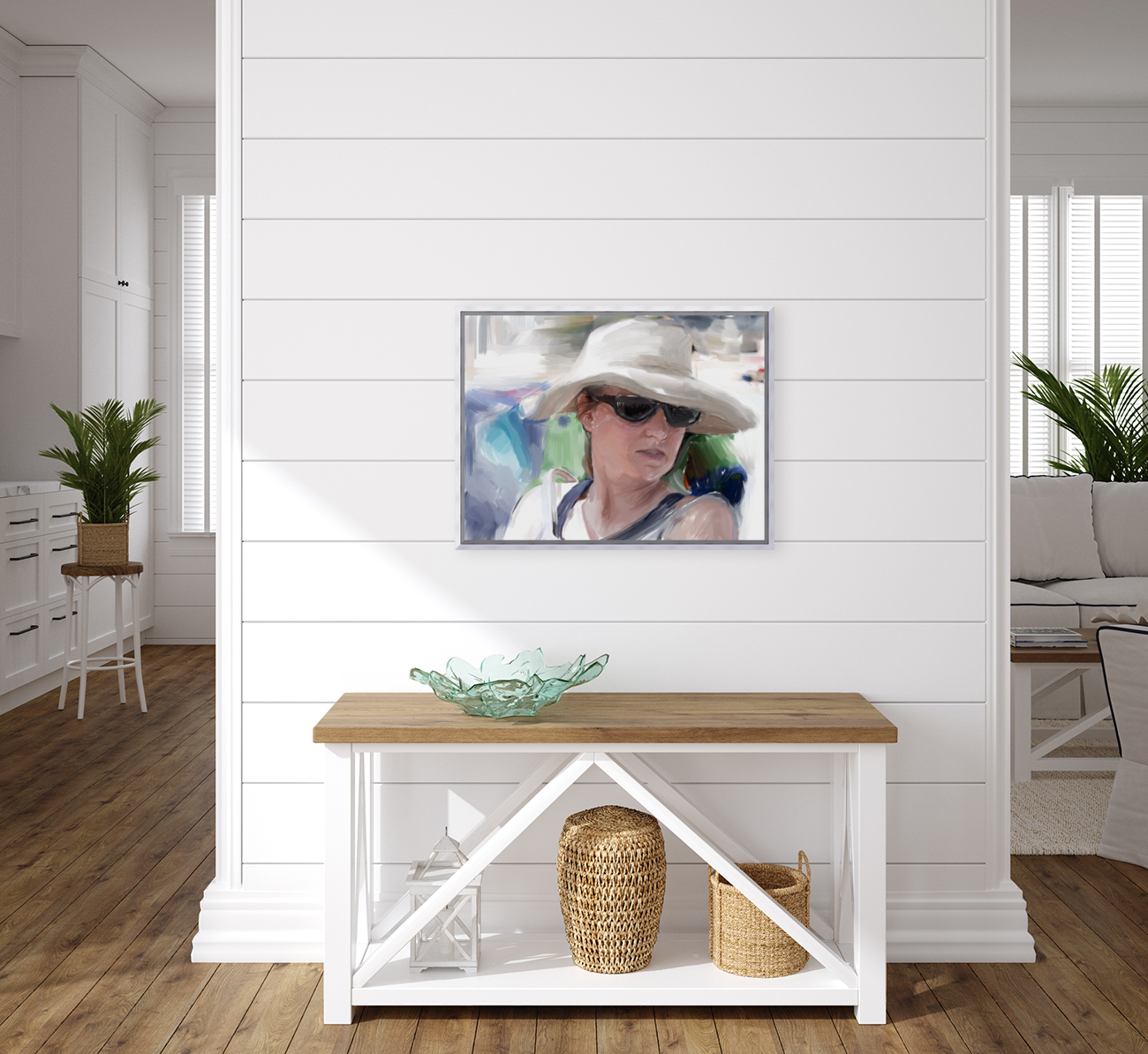 Summer Portrait Art